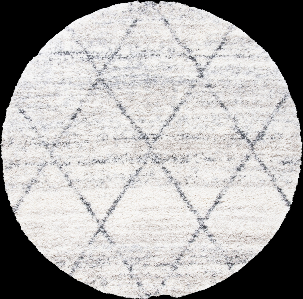 Frack Beige 8' Round Rug - Thumbnail - Image 1