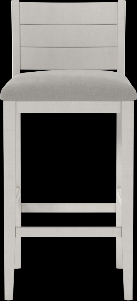 Frailey White Barstool - Thumbnail - Image 2