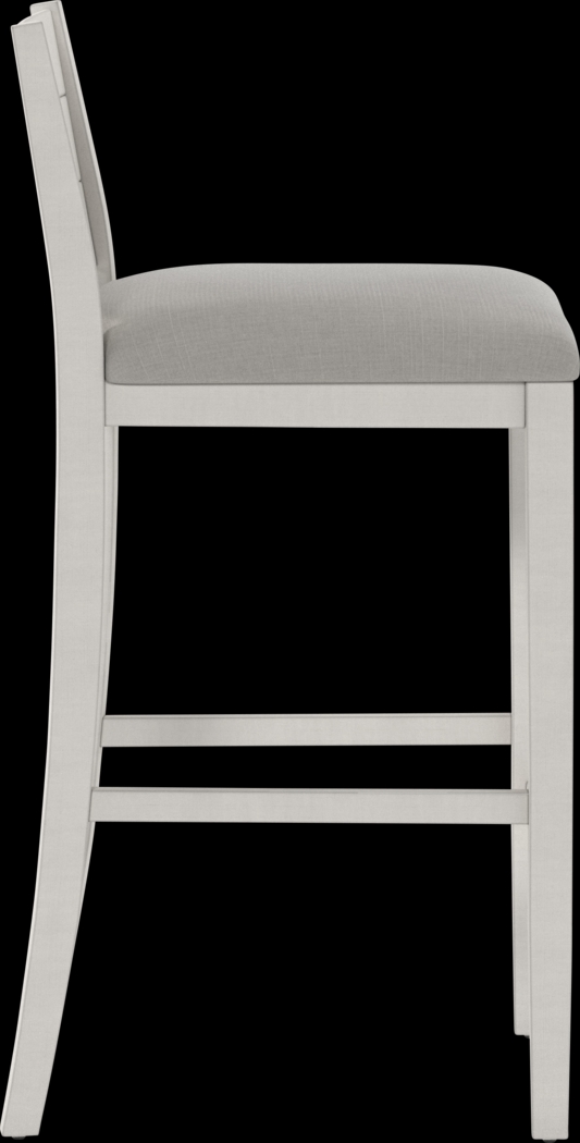 Frailey White Barstool - Thumbnail - Image 3