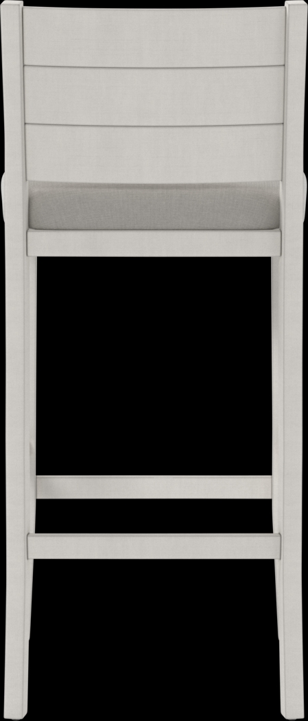 Frailey White Barstool - Thumbnail - Image 4