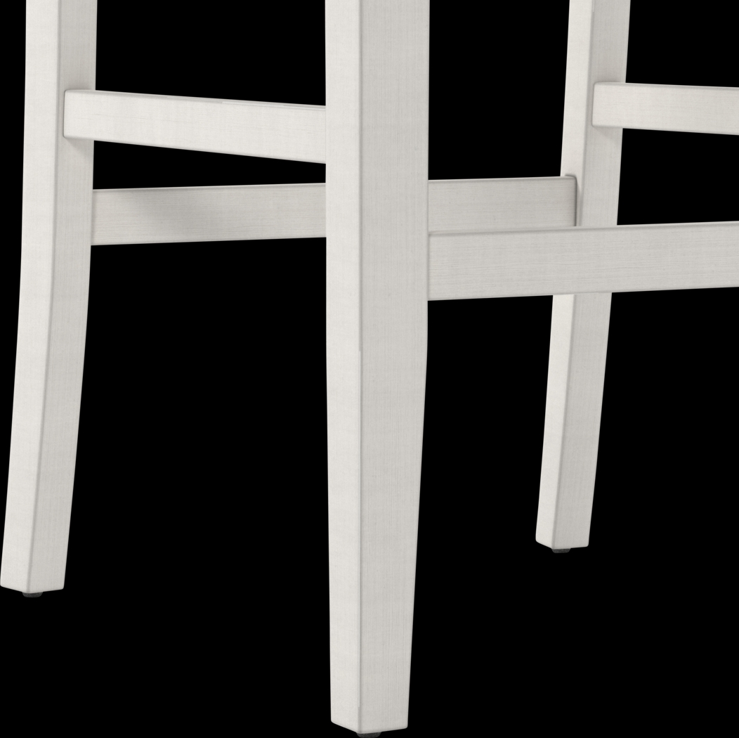 Frailey White Barstool - Thumbnail - Image 5