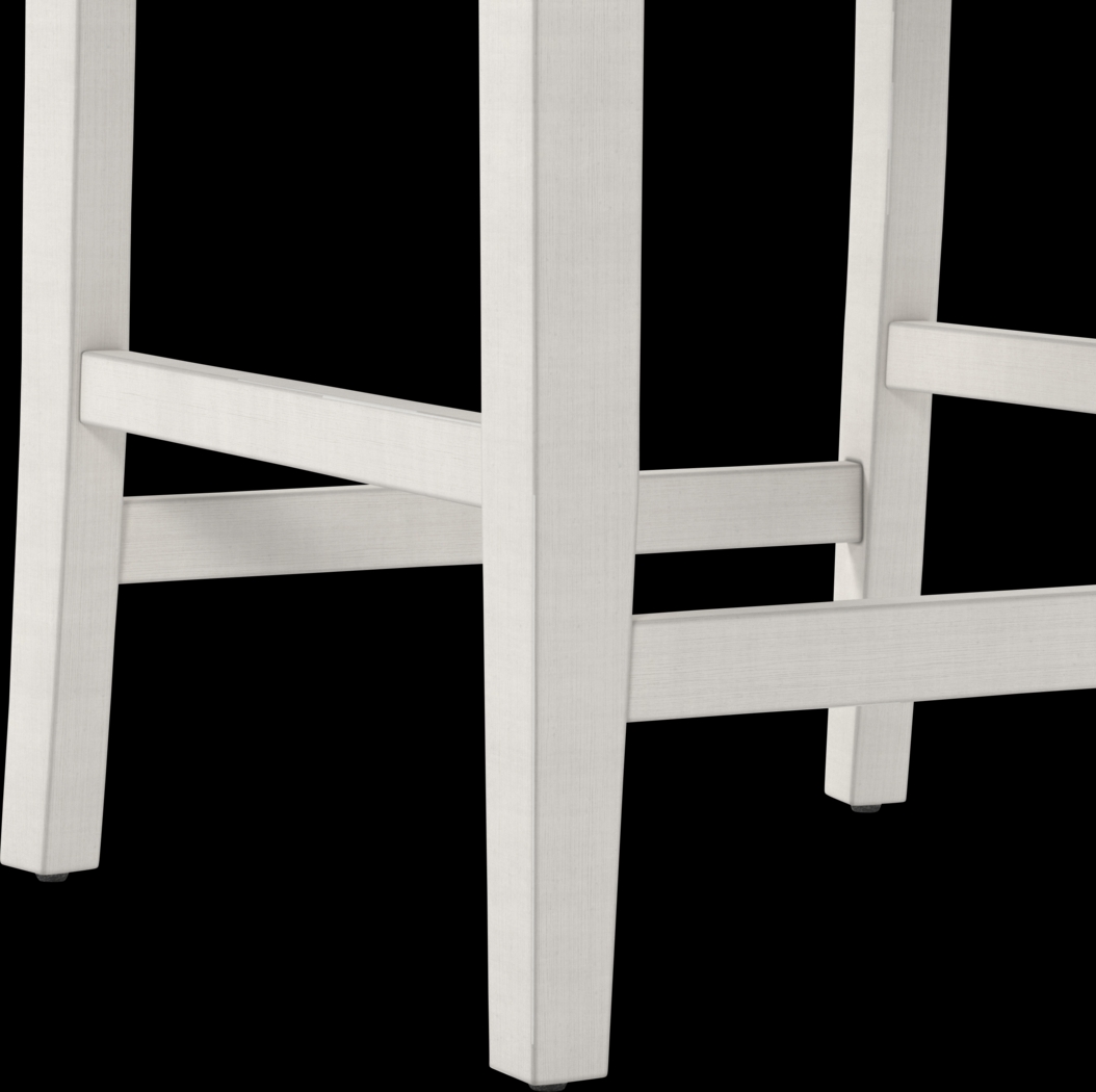 Frailey White Counter Height Stool - Thumbnail - Image 5