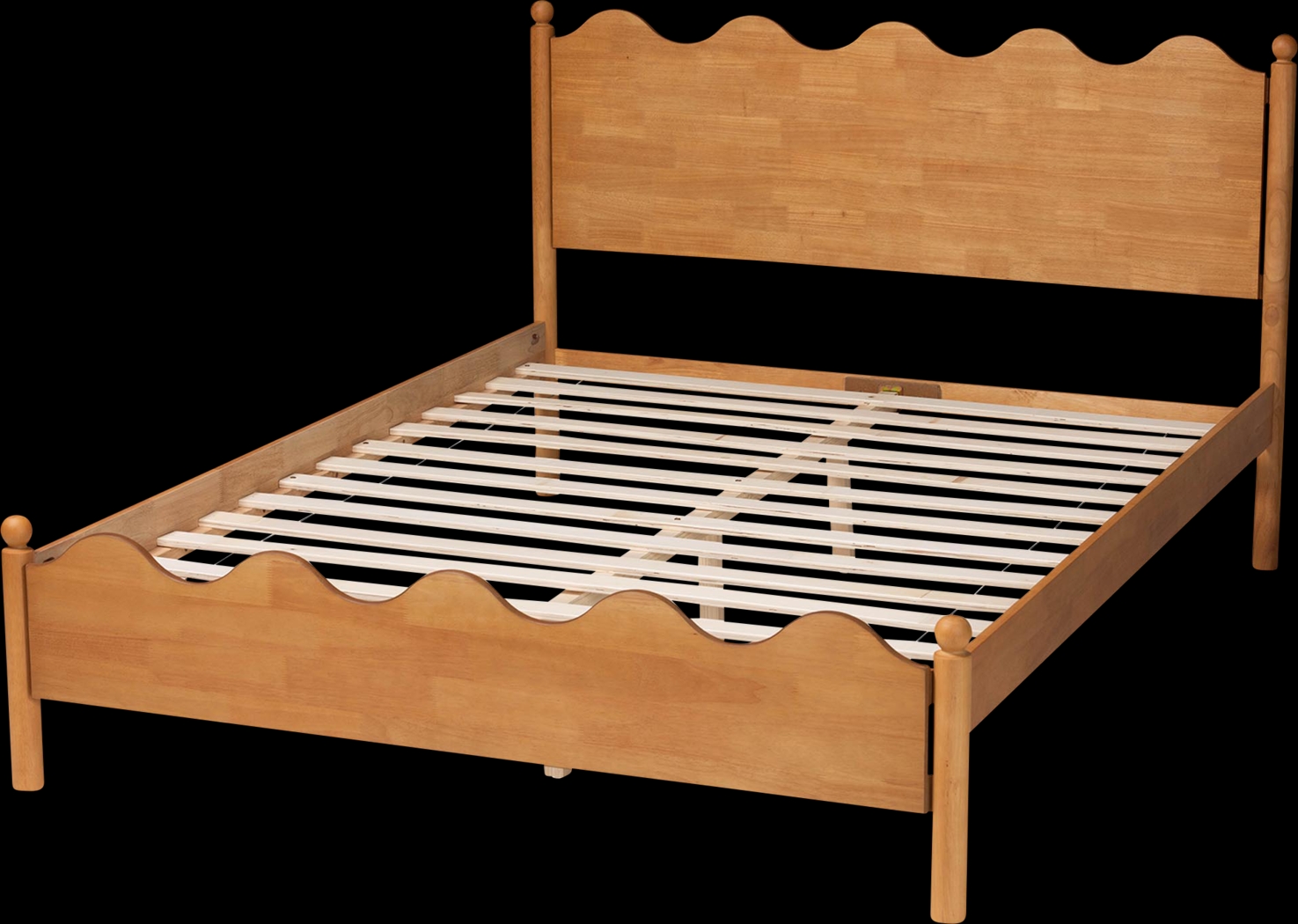 Fraima Brown Queen Bed - Thumbnail - Image 4