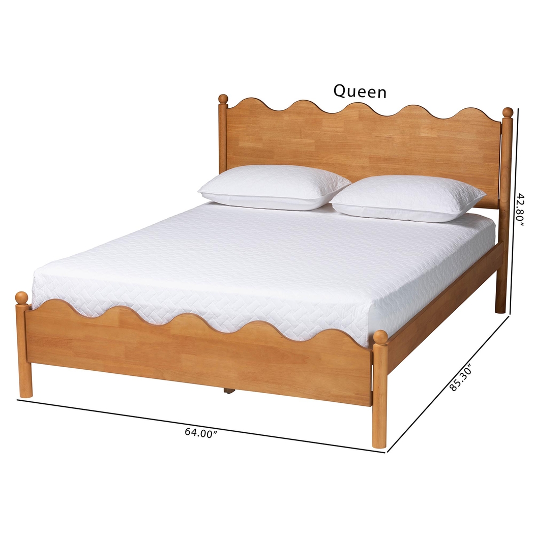 Fraima Brown Queen Bed - Thumbnail - Image 8