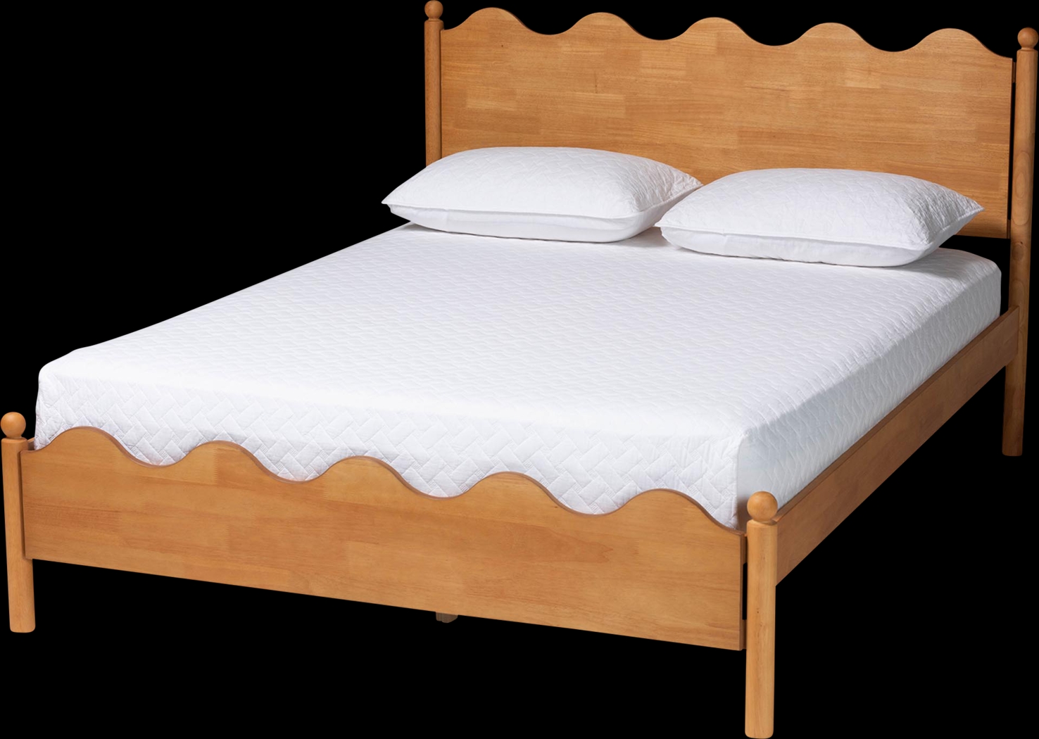 Fraima Brown Queen Bed - Thumbnail - Image 1