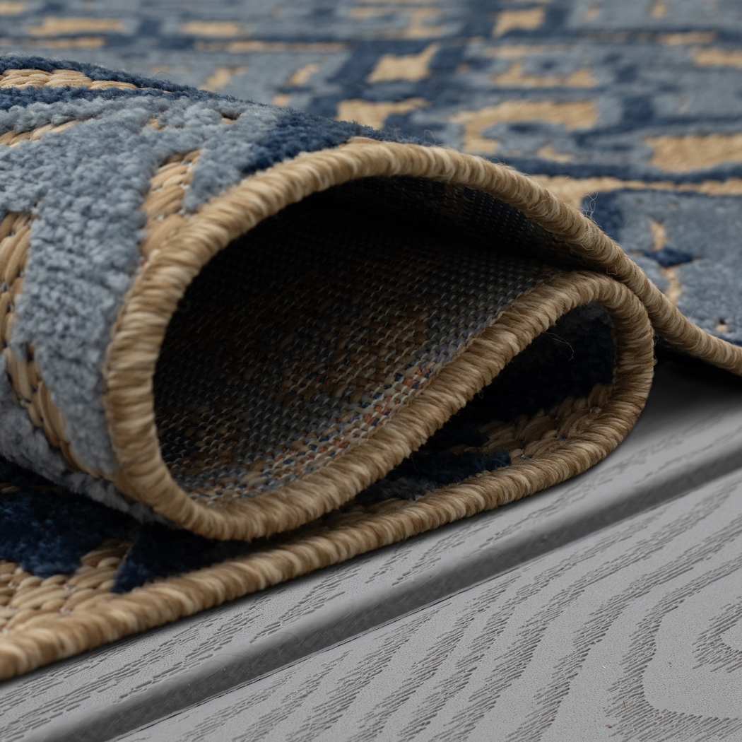 Framingway Blue 6' x 9' Indoor/Outdoor Rug - Thumbnail - Image 9