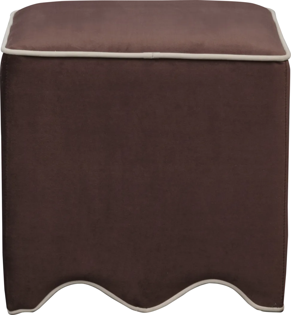 Frances Brown Ottoman - Thumbnail - Image 2