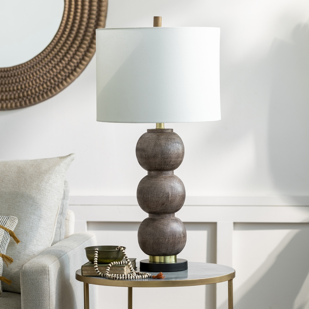 Franciscan Cove Brown Lamp - Thumbnail - Image 2