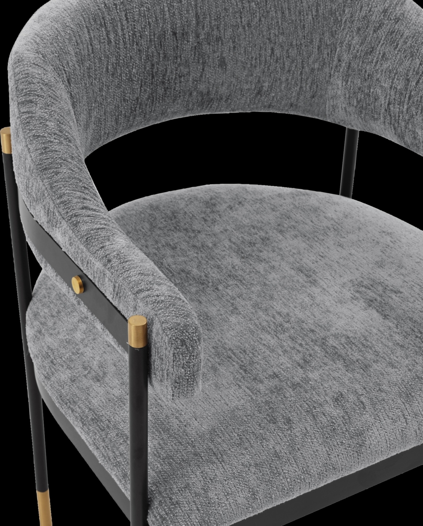Franconia Gray Arm Chair - Thumbnail - Image 3