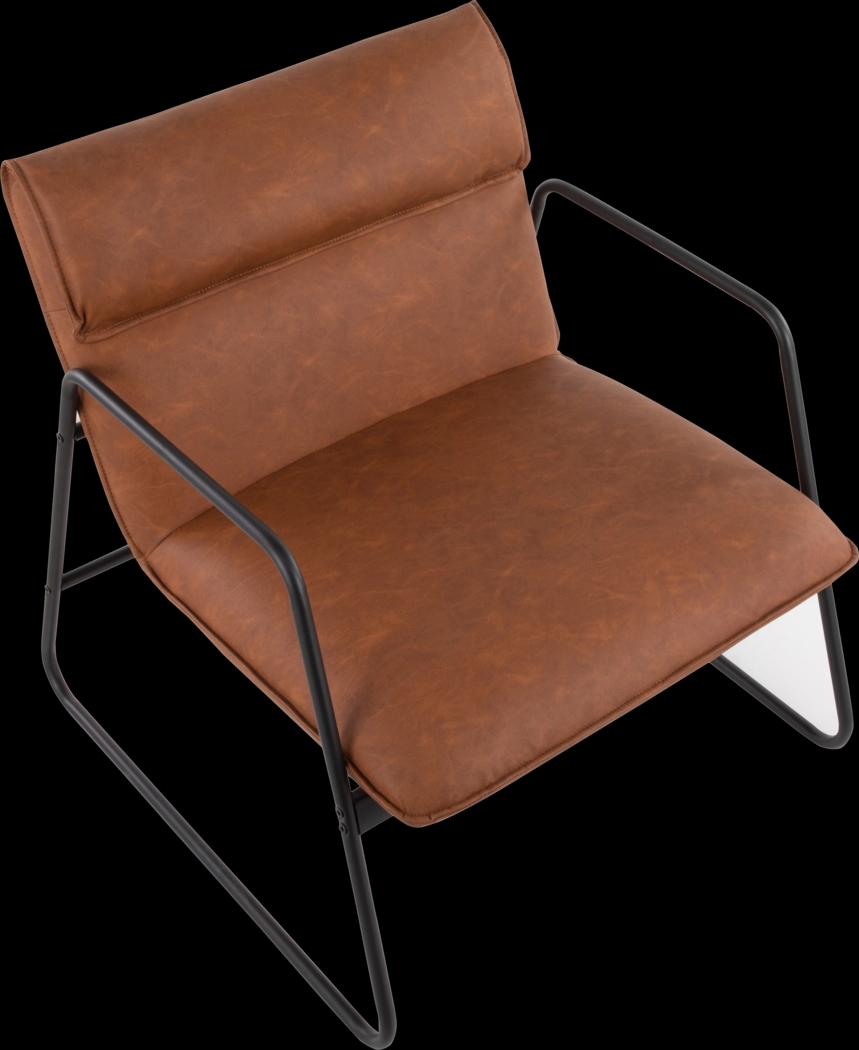 Francrest Camel Accent Chair - Thumbnail - Image 6