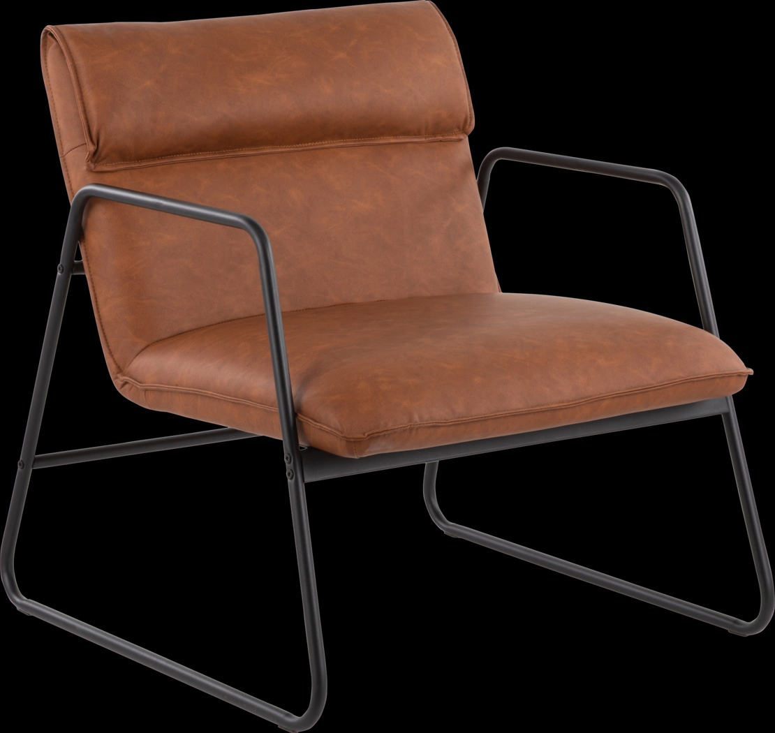 Francrest Camel Accent Chair - Thumbnail - Image 1