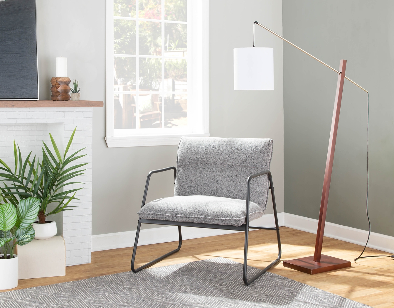 Francrest Gray Accent Chair - Thumbnail - Image 7