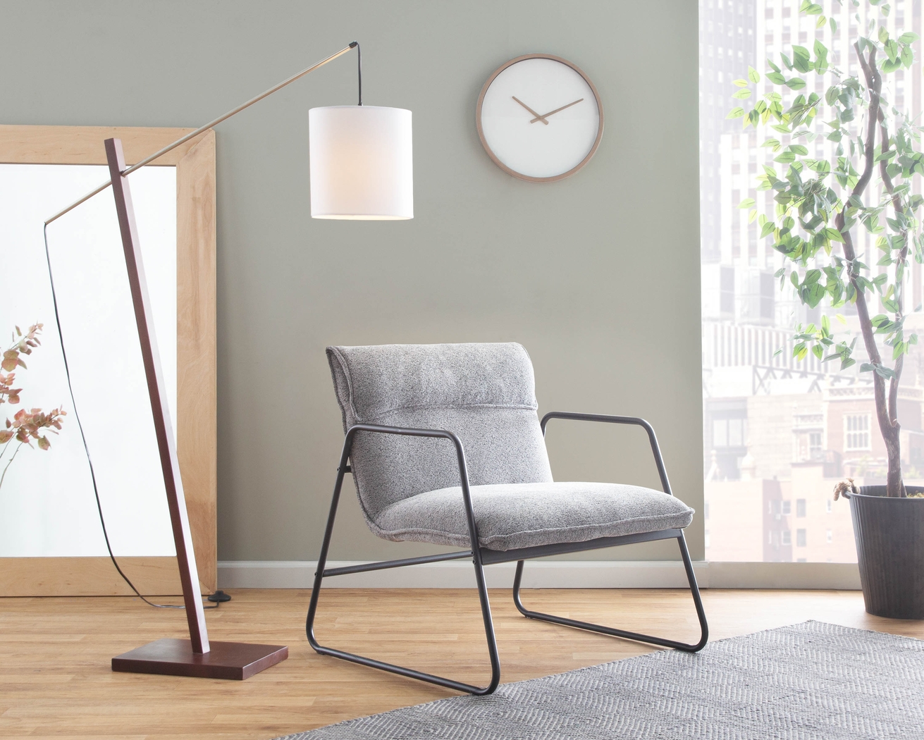 Francrest Gray Accent Chair - Thumbnail - Image 9