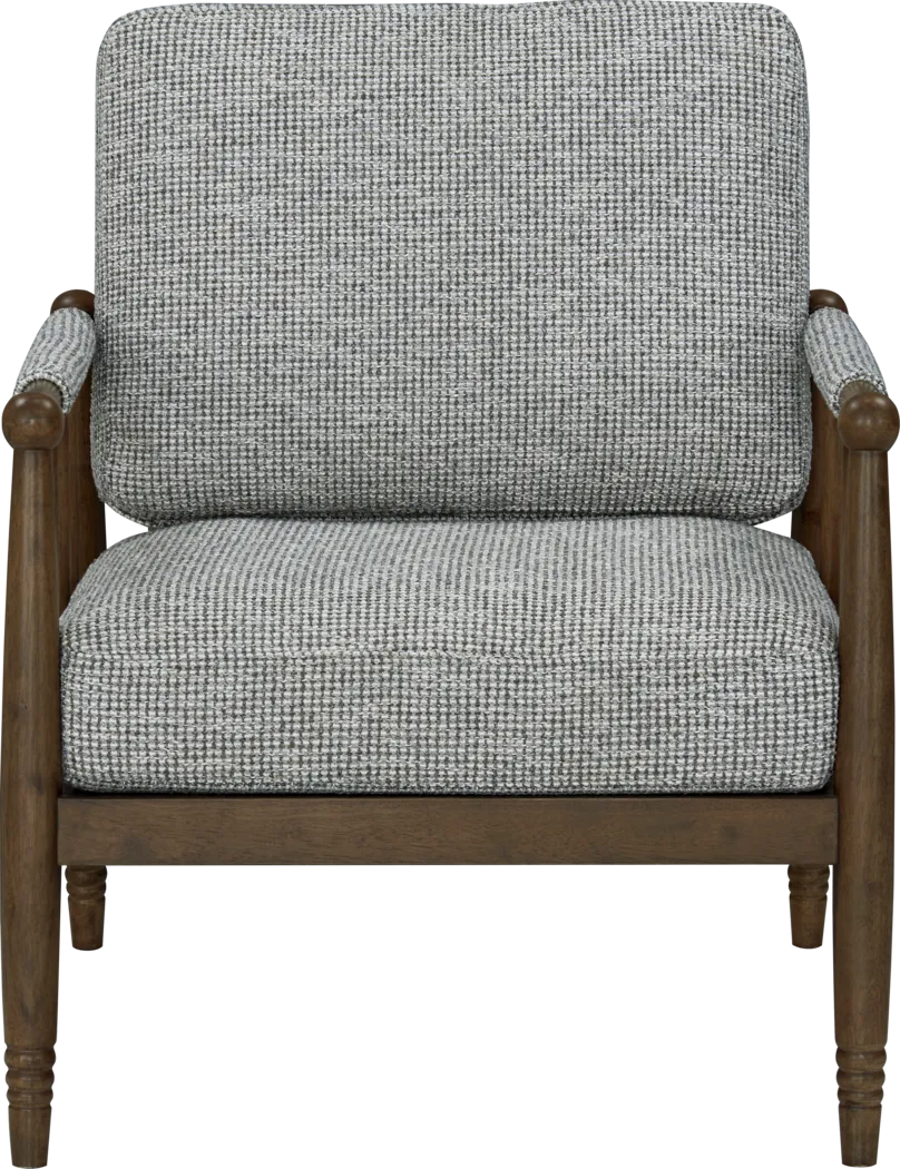 Frankfurt Brown Accent Chair - Thumbnail - Image 2