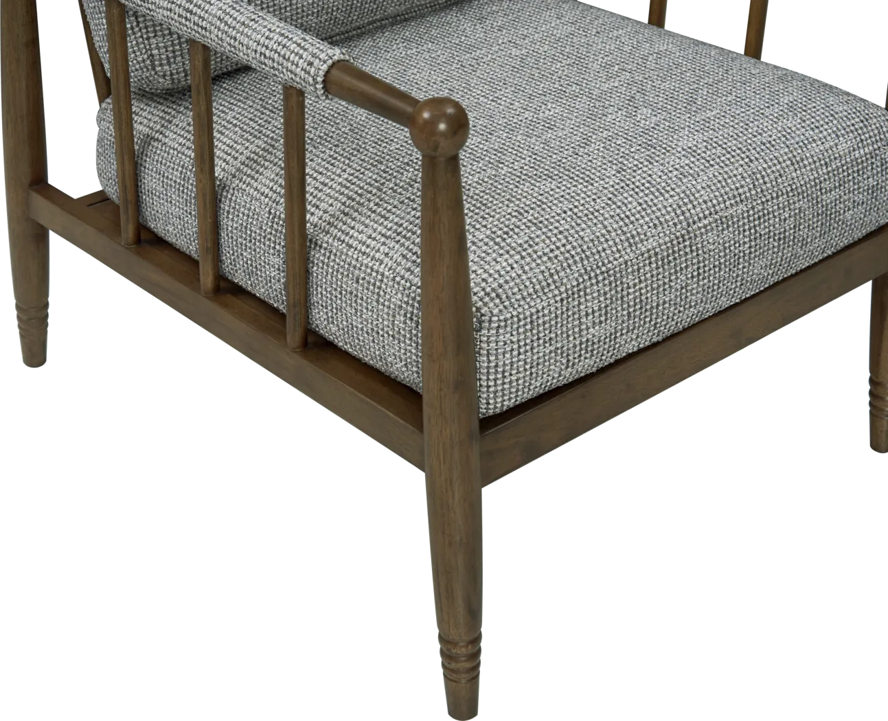Frankfurt Brown Accent Chair - Thumbnail - Image 3
