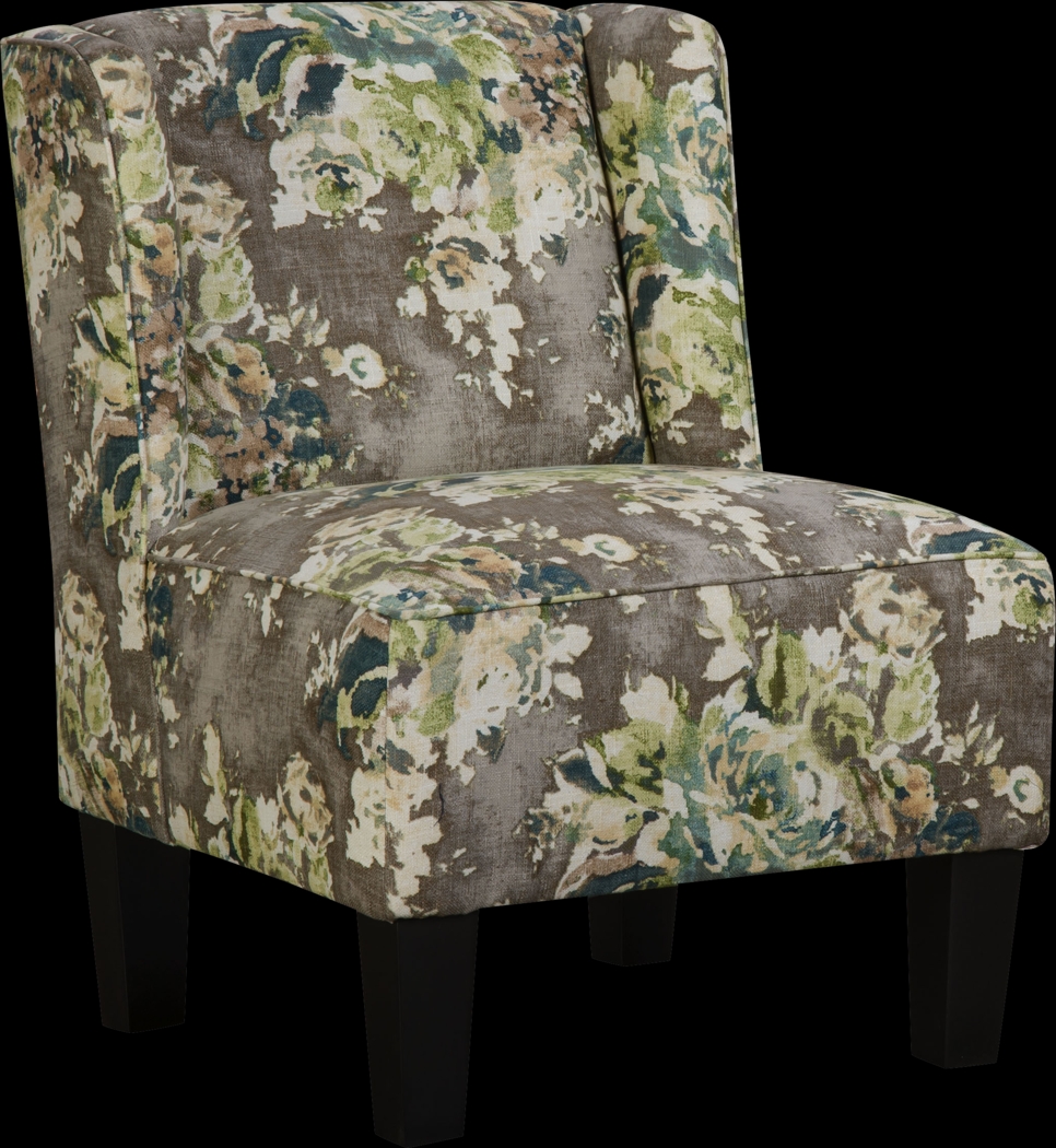 Frankie Gray Accent Chair - Thumbnail - Image 1