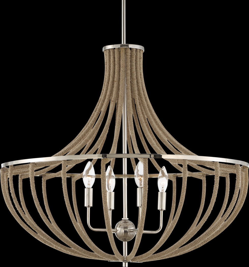 Frankyl Beige Chandelier - Thumbnail - Image 1