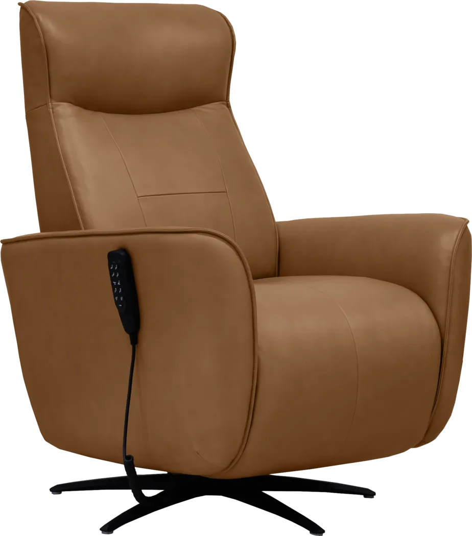 Fraser Camel Triple Power Recliner - Thumbnail - Image 3