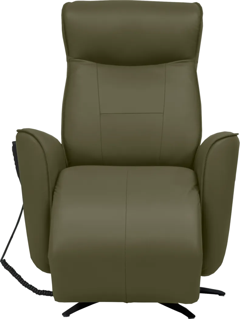Fraser Olive Triple Power Recliner - Thumbnail - Image 4