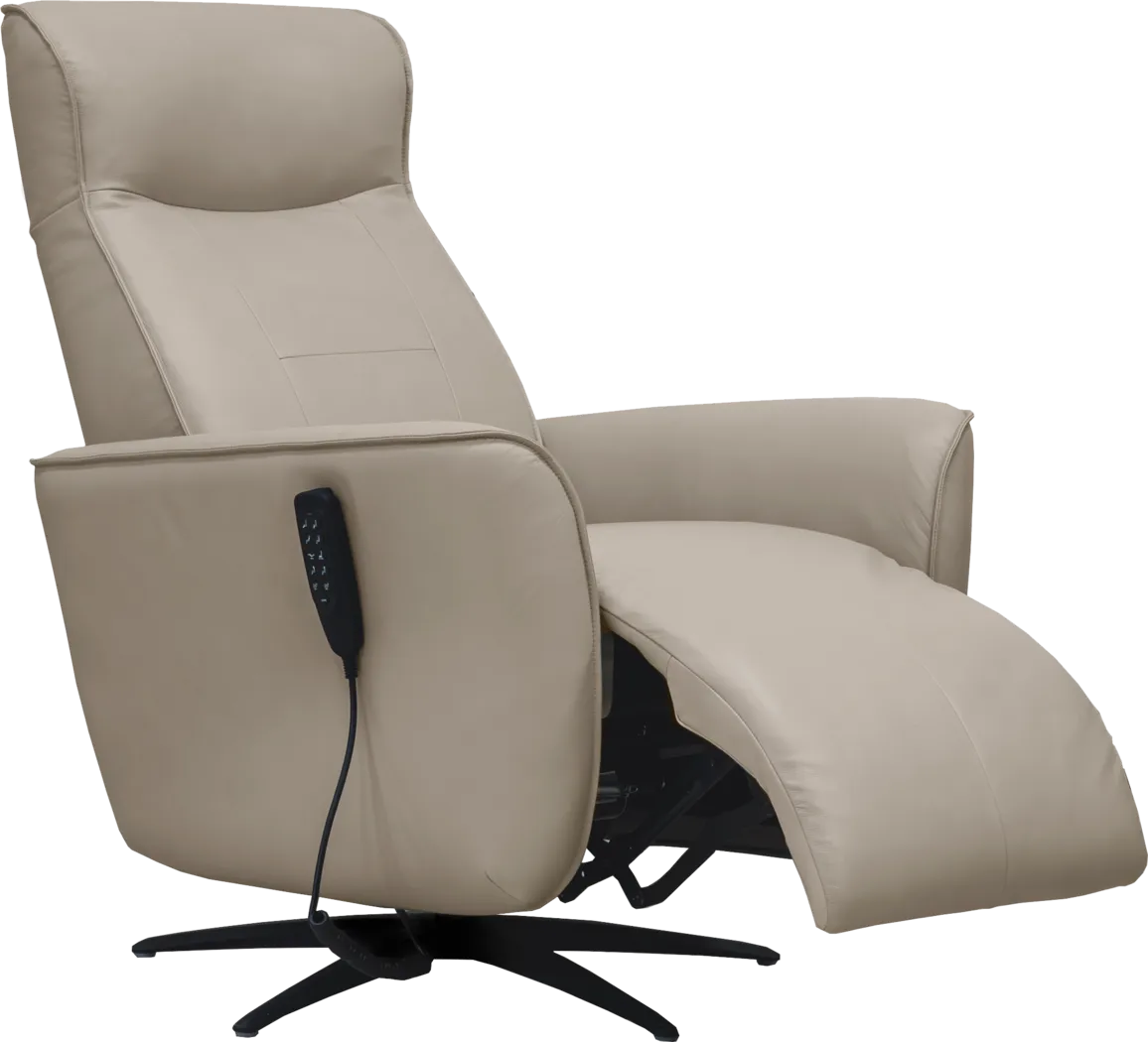 Fraser Pebble Triple Power Recliner - Thumbnail - Image 1