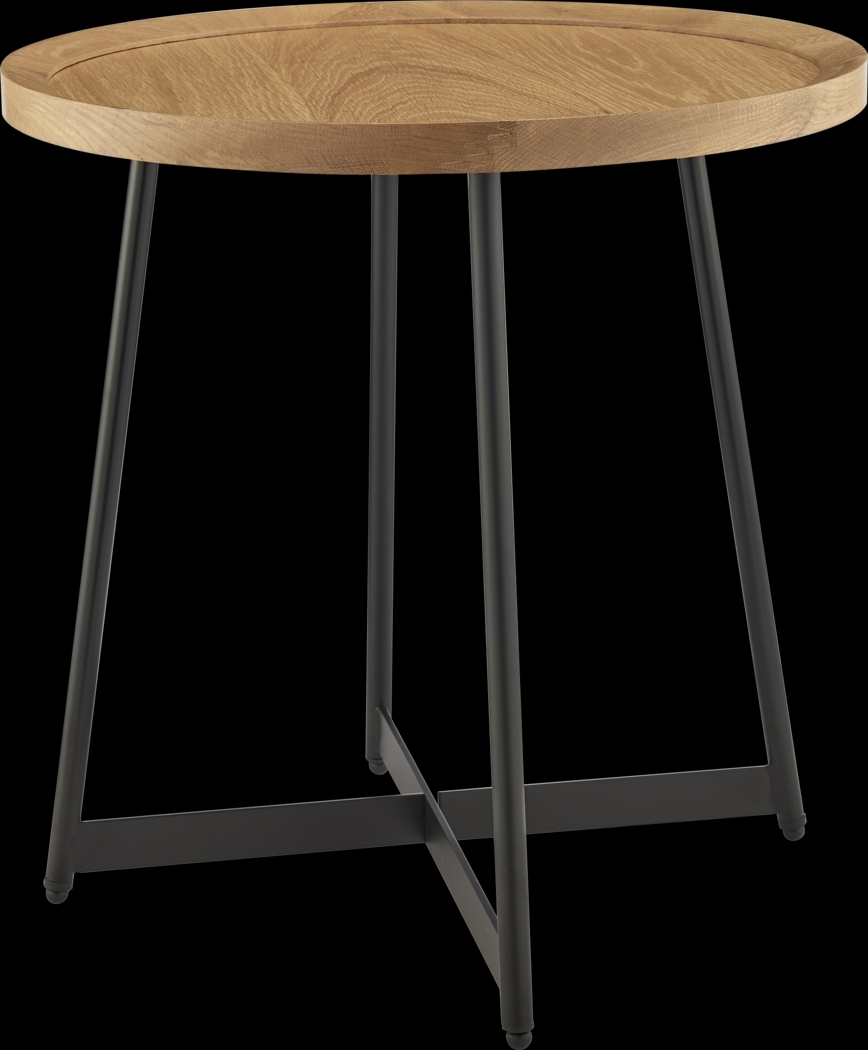 Fraust Oak End Table - Thumbnail - Image 4