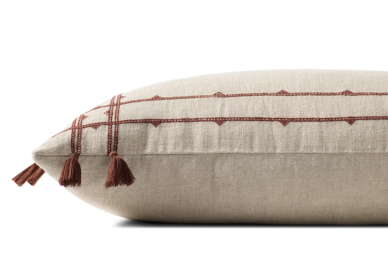 Fray Rust Accent Pillow - Thumbnail - Image 2