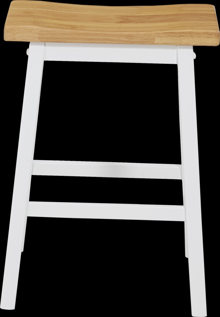 Frear Light Oak Counter Stool, Set of 2 - Thumbnail - Image 2