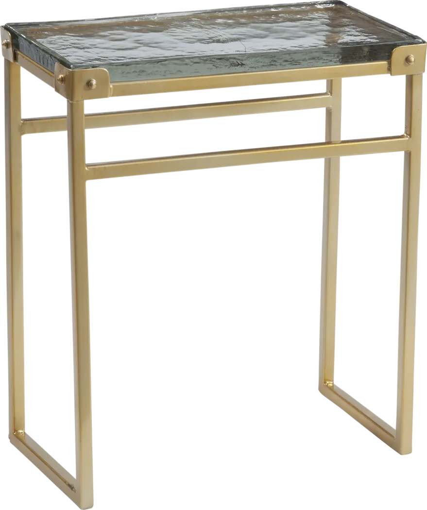 Frechette Gold Accent Table - Thumbnail - Image 1