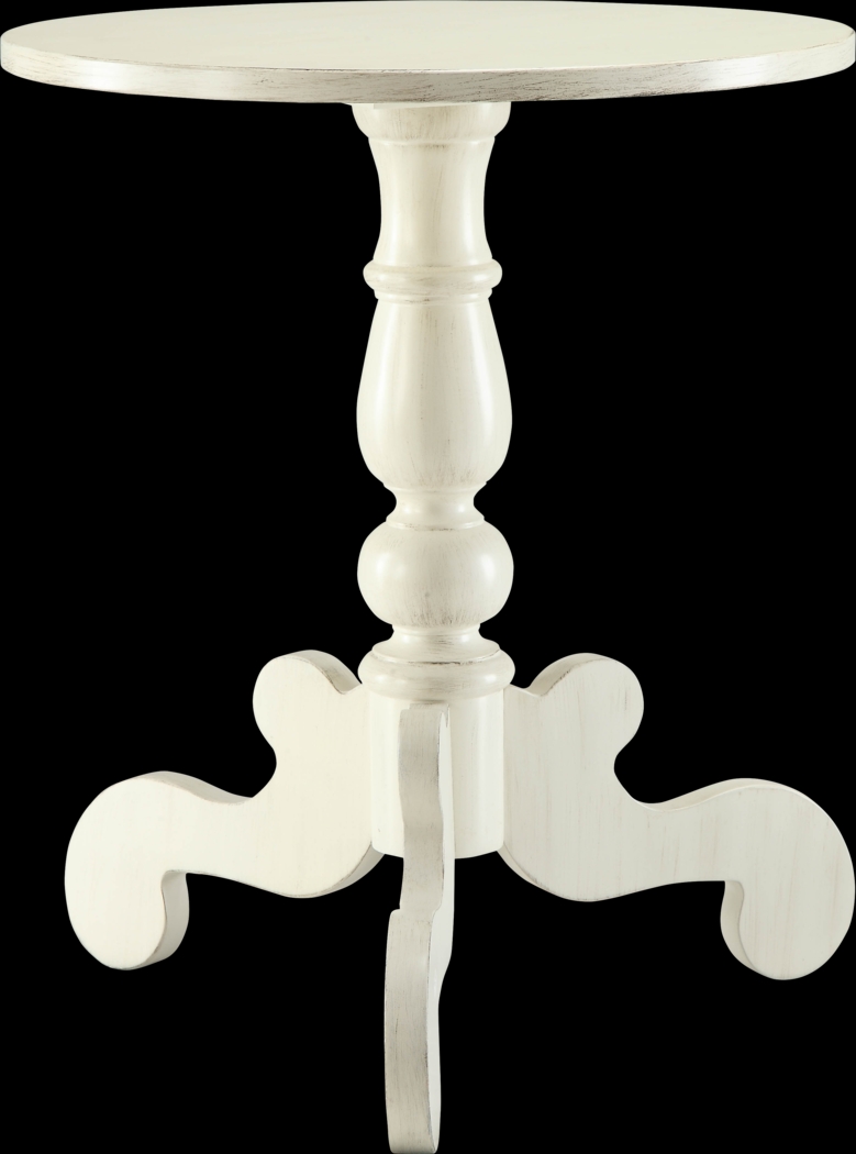 Freida White Accent Table - Thumbnail - Image 1
