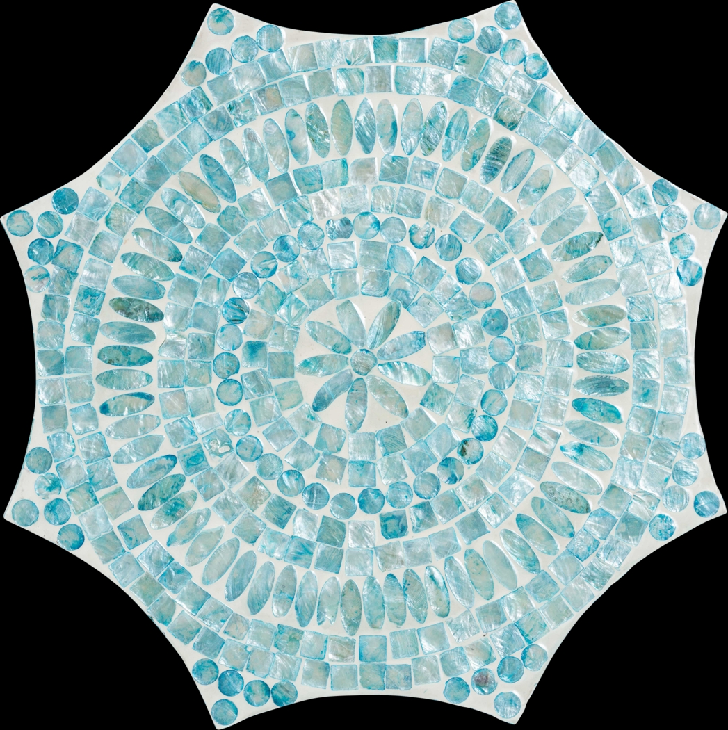 Freiday Blue End Table - Thumbnail - Image 3