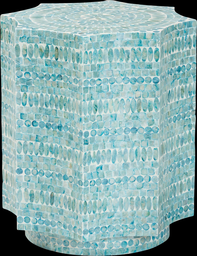 Freiday Blue End Table - Thumbnail - Image 1