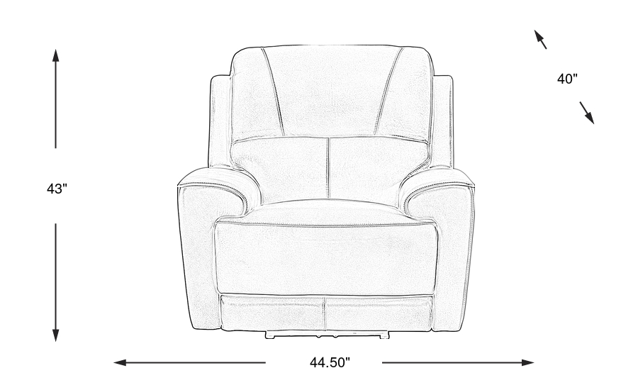 Dimension Image. Please refer to the Dimension Tab on this page for dimension details.