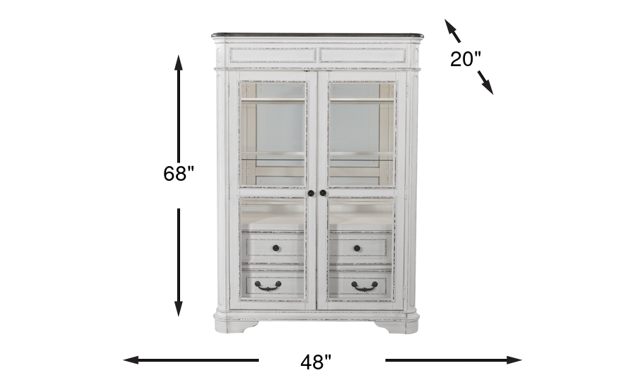 Dimension Image. Please refer to the Dimension Tab on this page for dimension details.