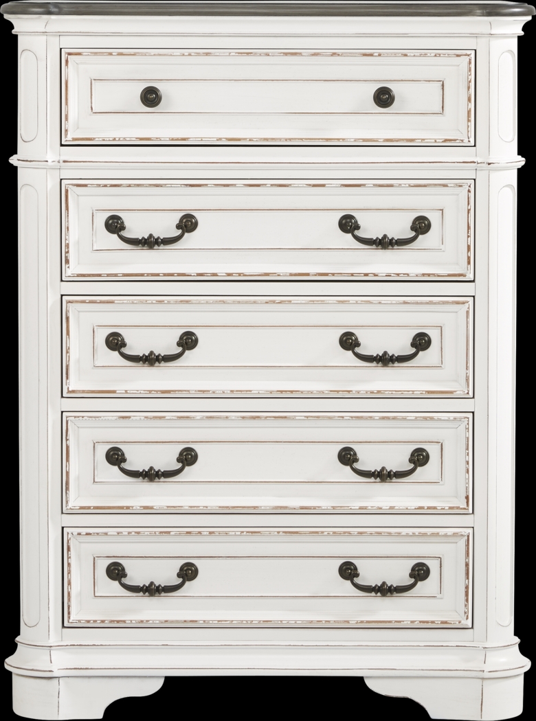 French Market White Chest - Thumbnail - Image 1