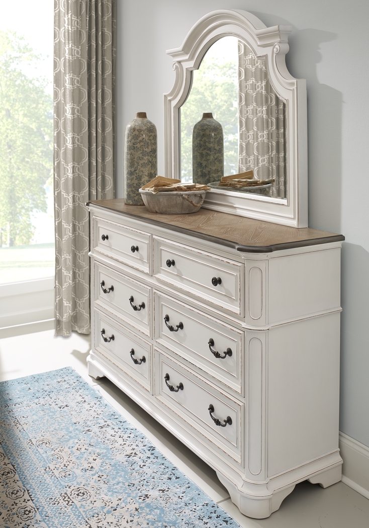French Market White Dresser - Thumbnail - Image 2