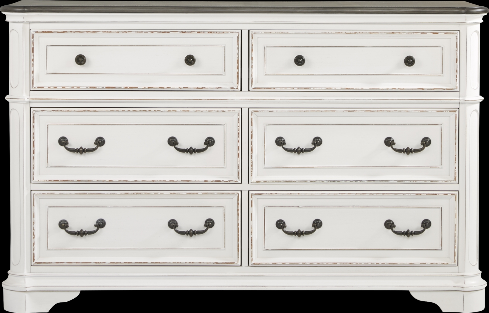French Market White Dresser - Thumbnail - Image 1