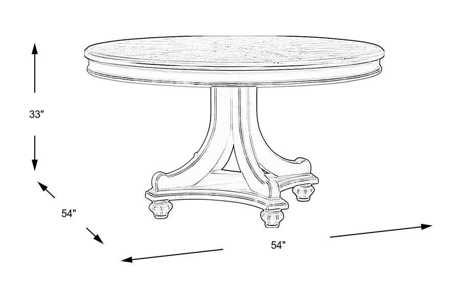 Dimension Image. Please refer to the Dimension Tab on this page for dimension details.