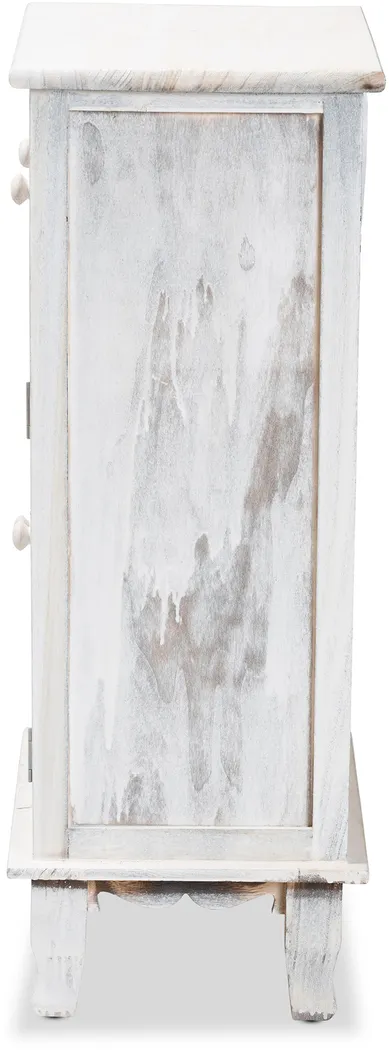 Frenchglen White 2 Drawer Storage Unit - Thumbnail - Image 7