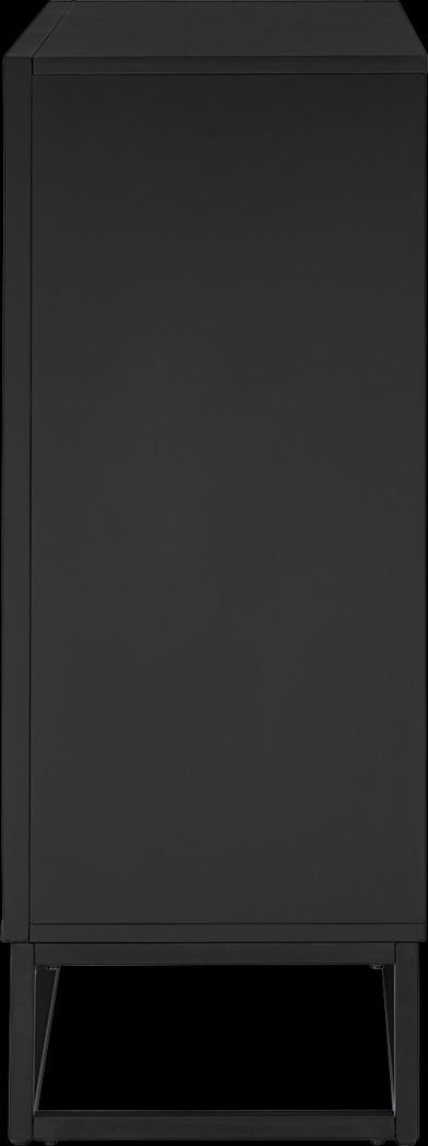 Frescan IV Black 33 in. Console, With Touch Panel Electric Fireplace - Thumbnail - Image 3