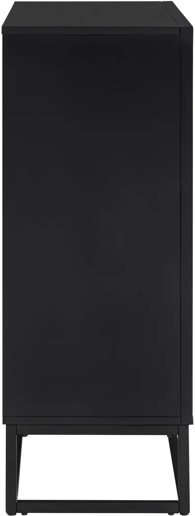 Frescan V Black 33 in. Console with Electric Fireplace - Image 6