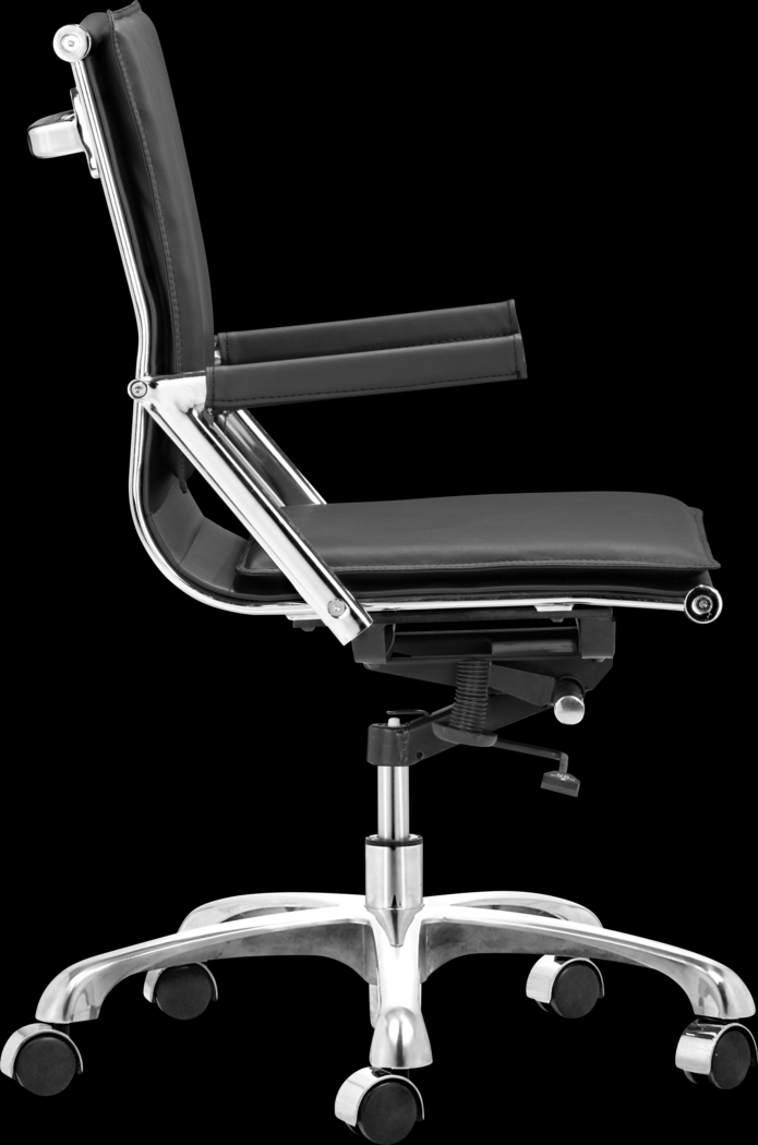 Frescly Black Office Chair - Thumbnail - Image 2