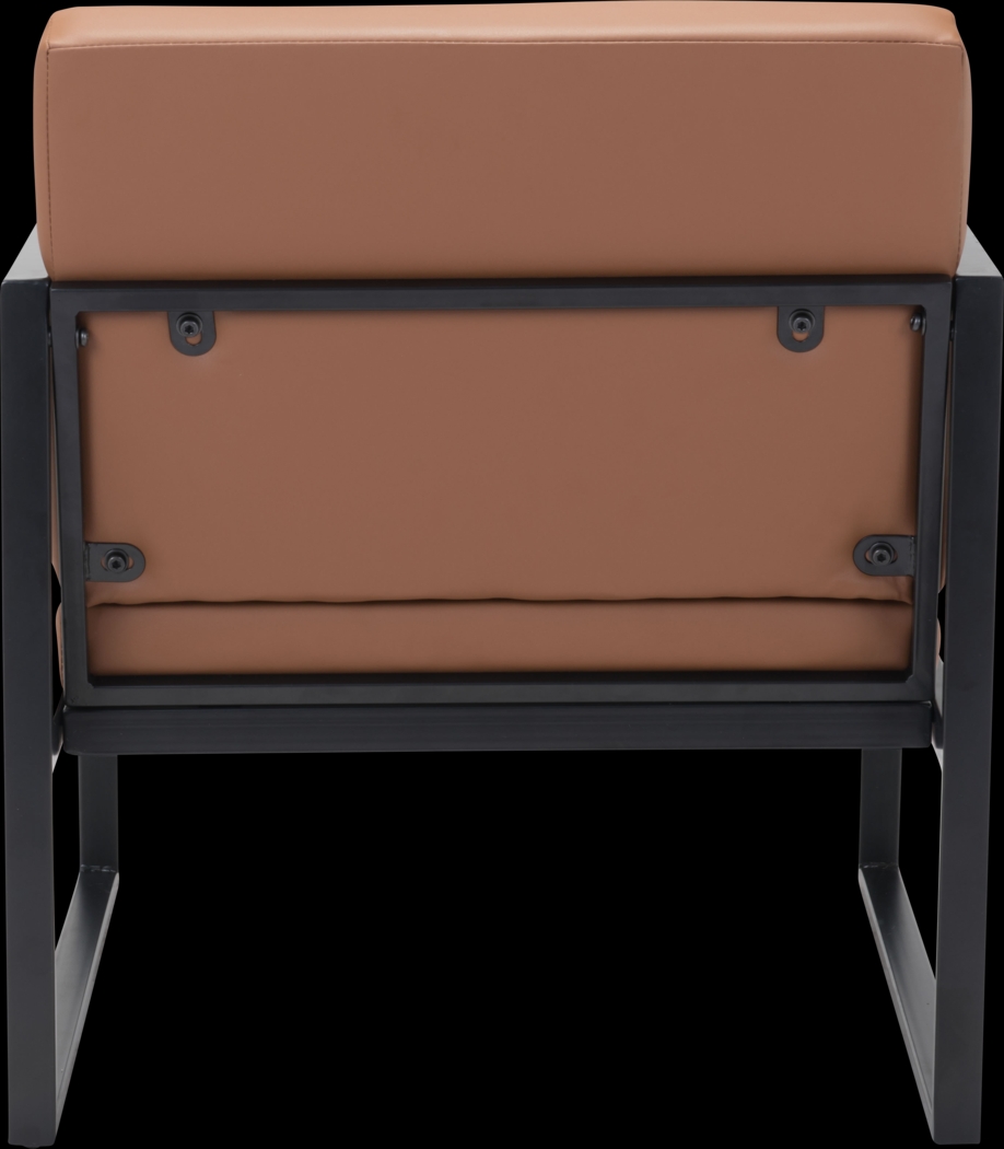 Freskany Brown Accent Chair - Thumbnail - Image 4