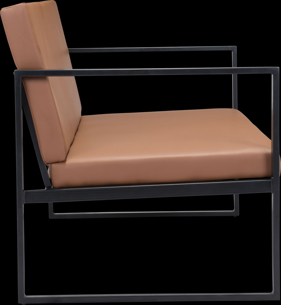 Freskany Brown Settee - Thumbnail - Image 2