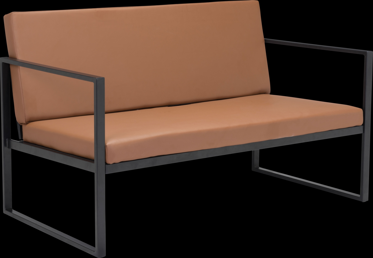 Freskany Brown Settee - Thumbnail - Image 1