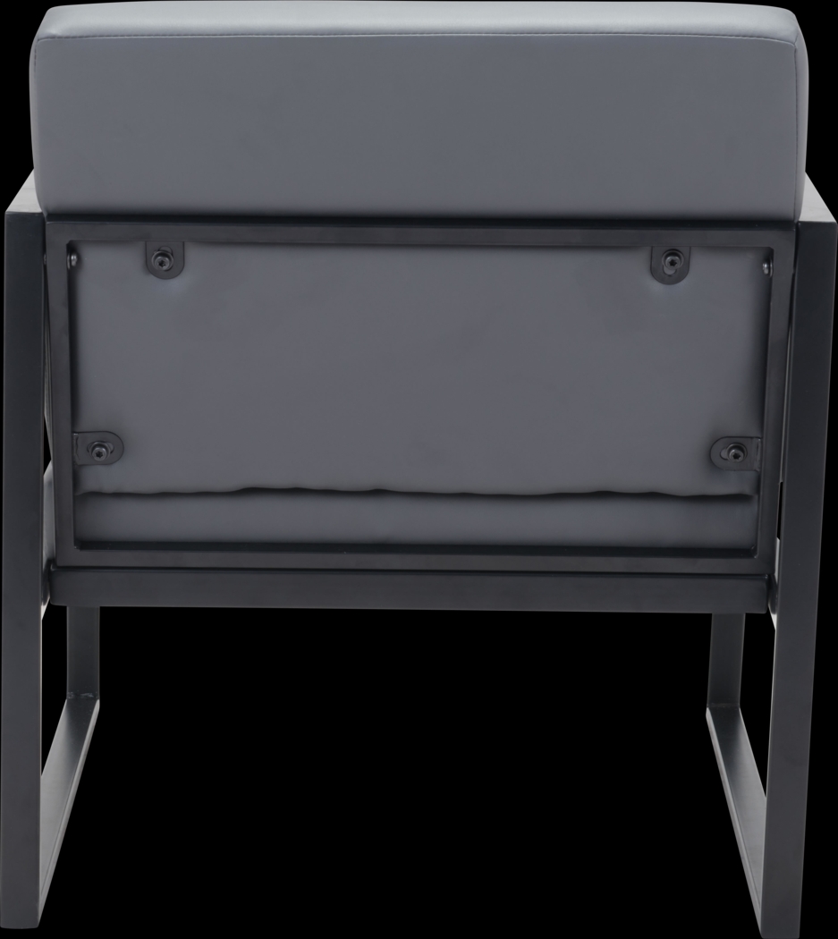 Freskany Gray Accent Chair - Thumbnail - Image 4