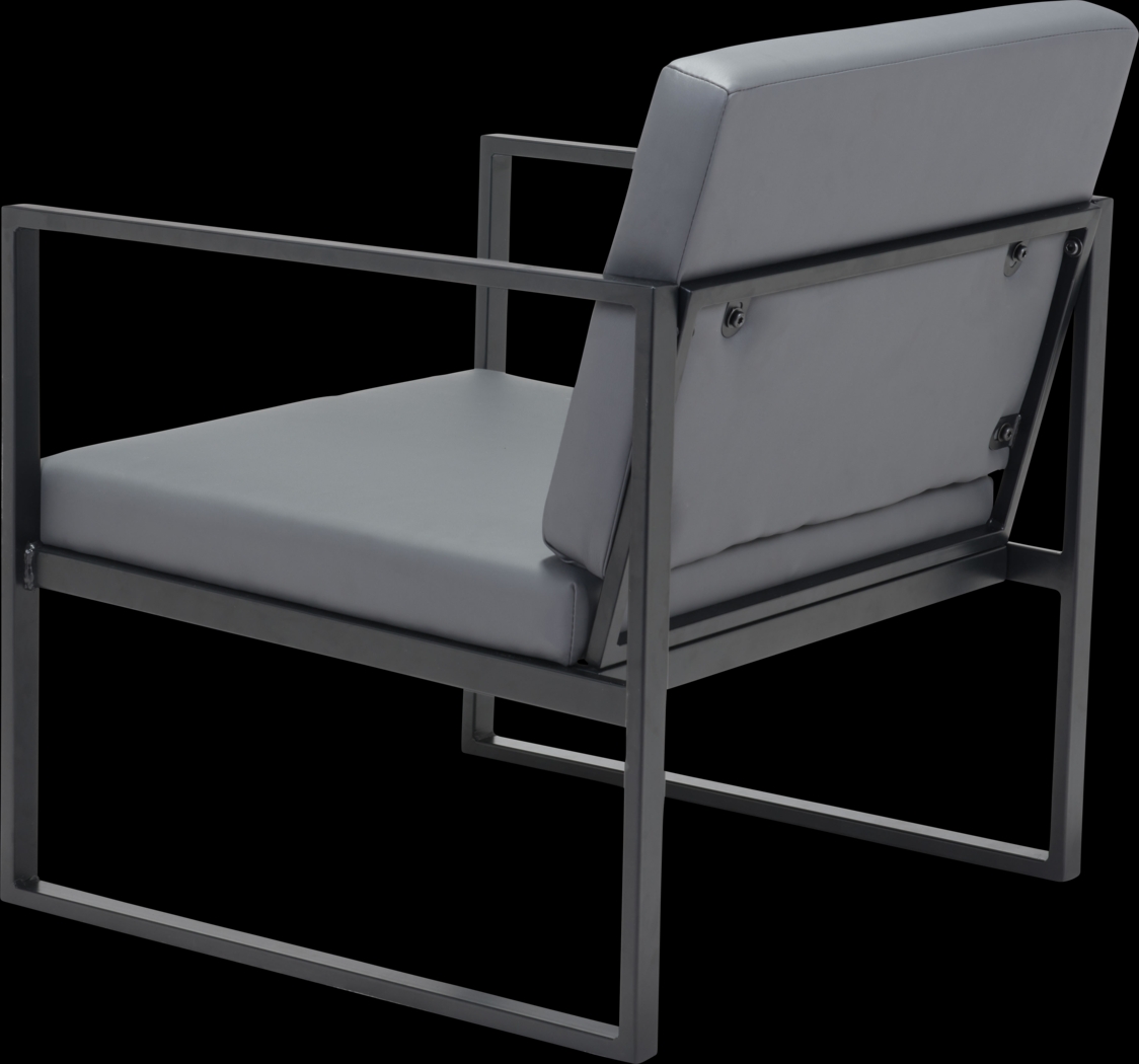 Freskany Gray Accent Chair - Thumbnail - Image 5