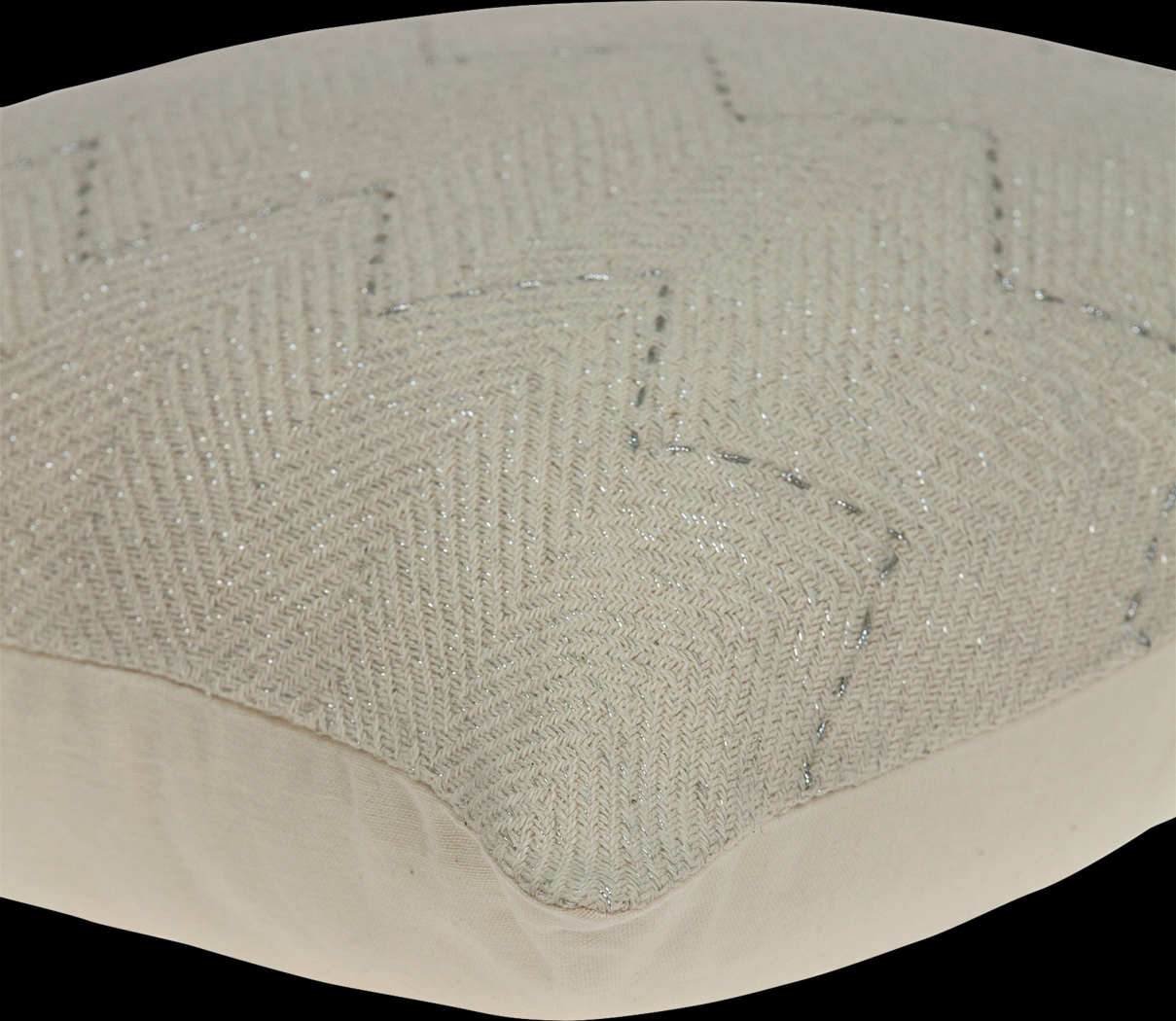 Frewin Beige Accent Pillow - Thumbnail - Image 4