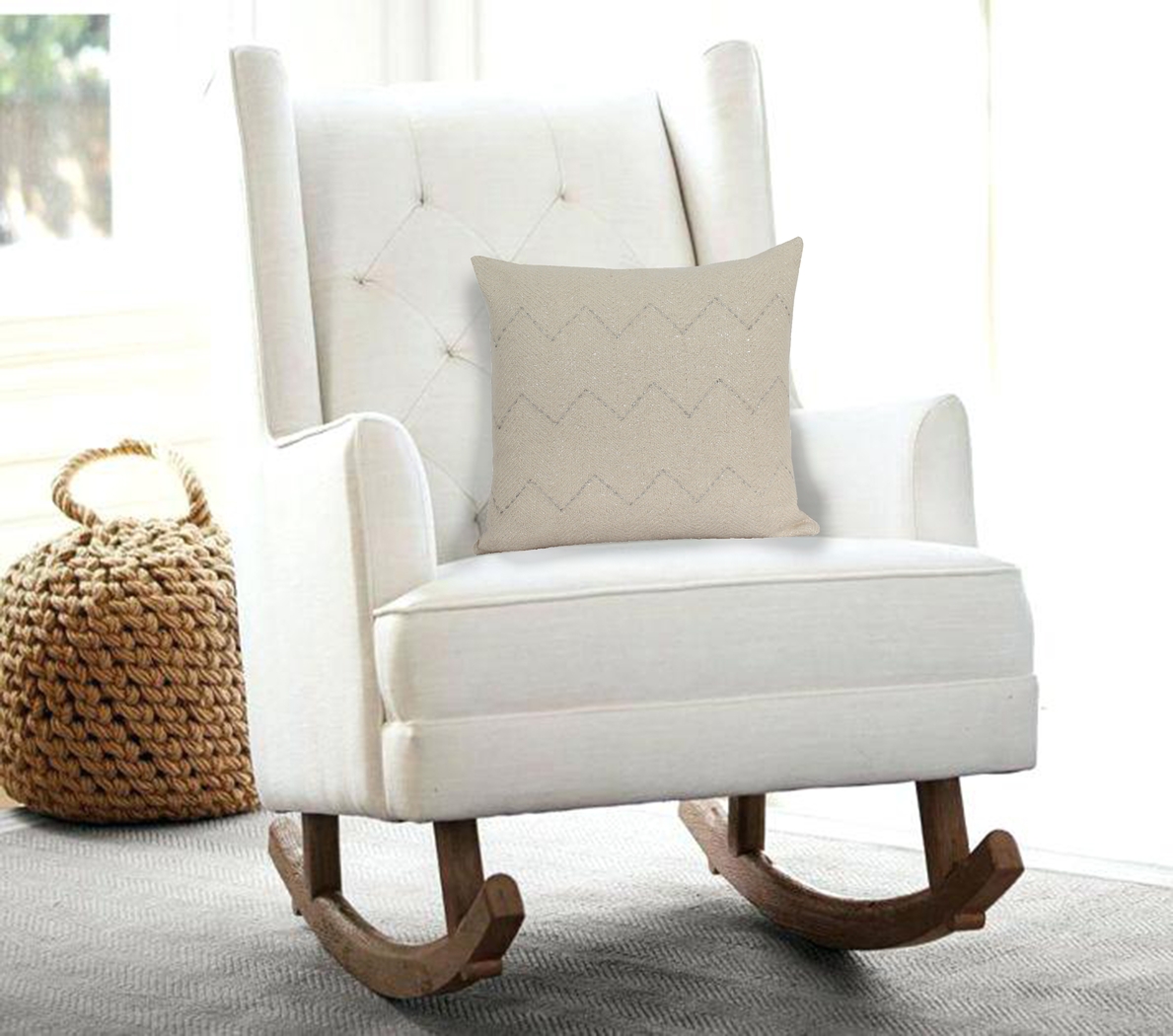 Frewin Beige Accent Pillow - Thumbnail - Image 6