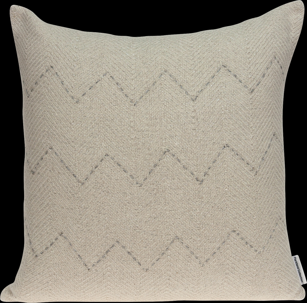 Frewin Beige Accent Pillow - Thumbnail - Image 1