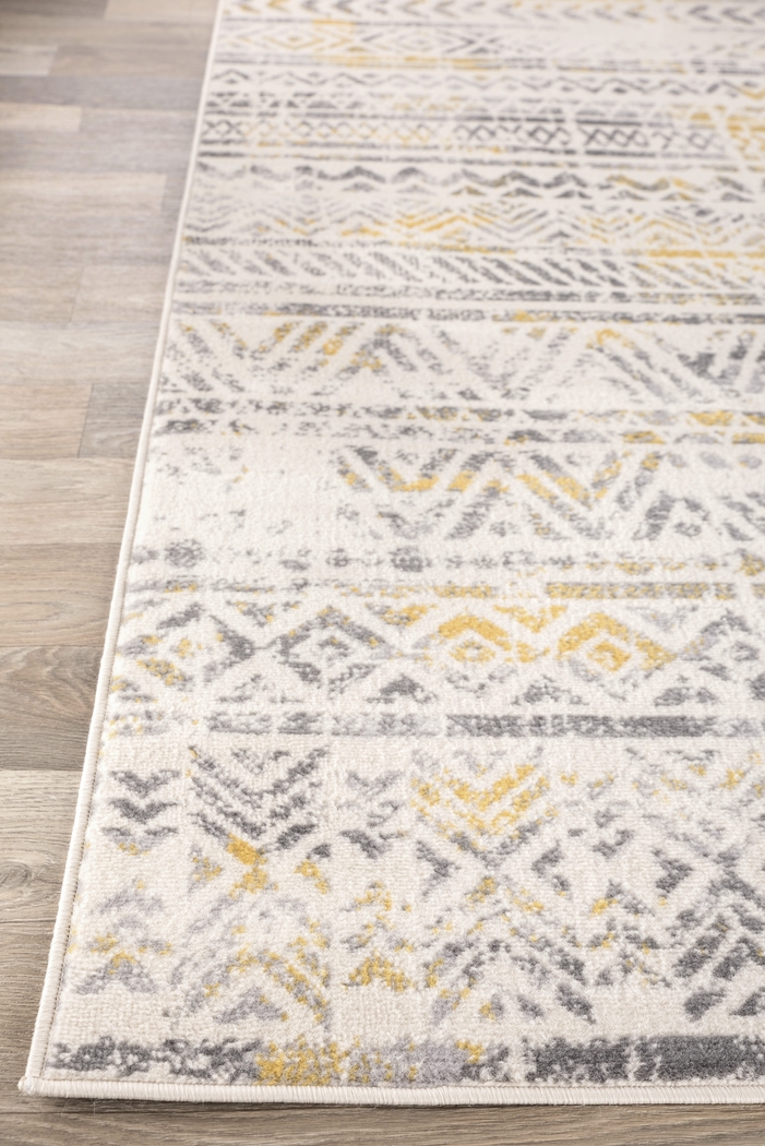 Freyalyn Yellow 5' x 7' Rug - Thumbnail - Image 9
